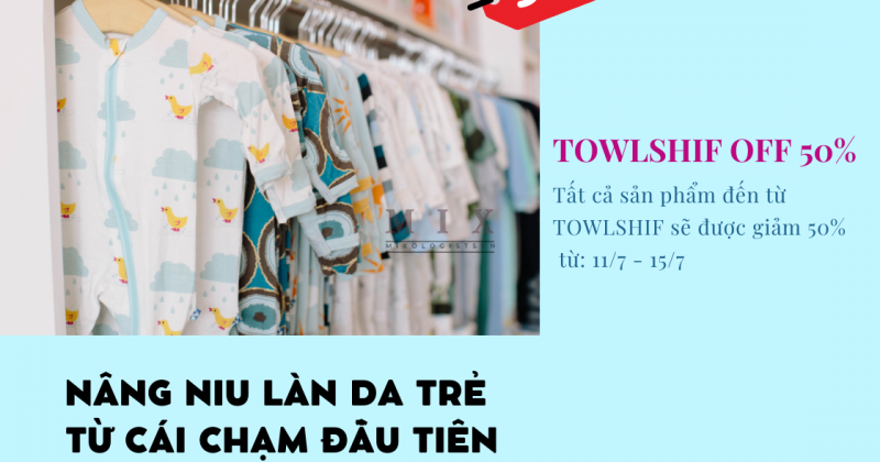 TOWLSHIF OFF 50%