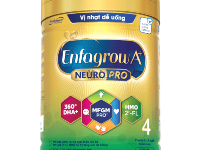 Sữa Enfagrow A+ số 4 830g (2-6 tuổi) pitstop 